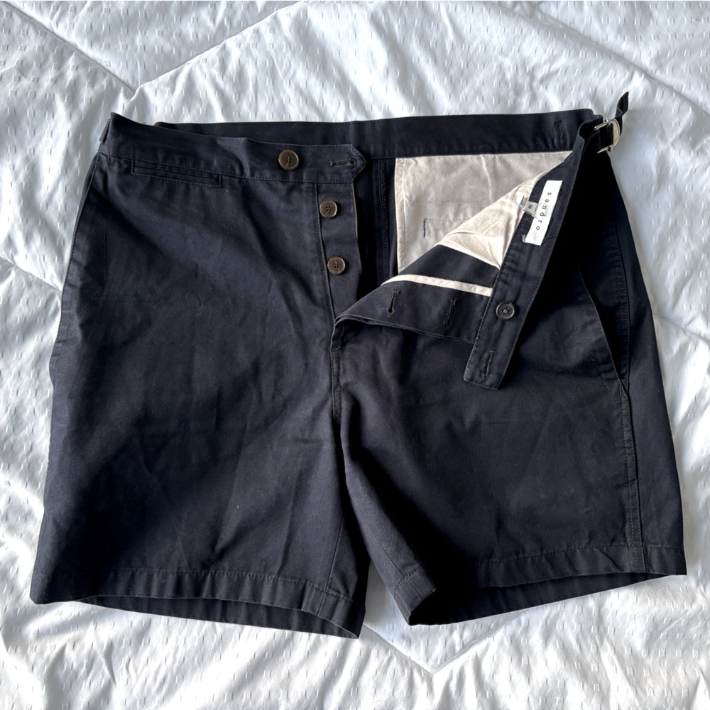 Sandro Mens shorts Navy SZ small (euro 38)